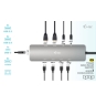 i-tec USB-C Metal Nano 2x Display Docking Station + Power Delivery 100 W