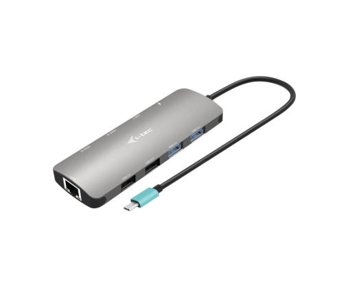 i-tec USB-C Metal Nano 2x Display Docking Station + Power Delivery 100 W
