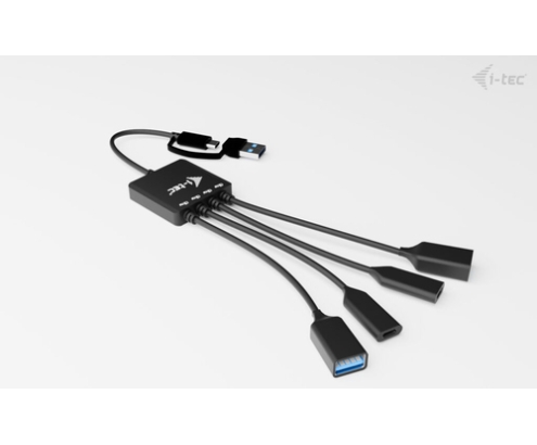 i-tec USB-C/USB-A Cable HUB 4 port (2x USB-C, 2x USB-A)