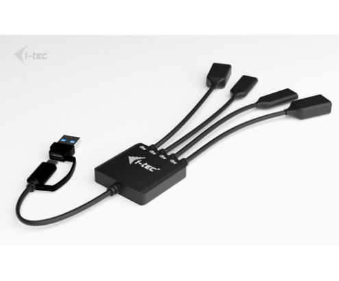 i-tec USB-C/USB-A Cable HUB 4 port (2x USB-C, 2x USB-A)
