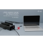 i-tec USB-C/USB-A Metal Charging + data HUB, 15W per port, 20x USB-C