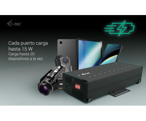 i-tec USB-C/USB-A Metal Charging + data HUB, 15W per port, 20x USB-C
