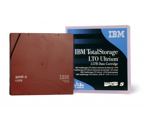 IBM Cinta en LTO 1500 GB Blanco