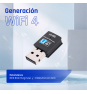 iggual Adaptador USB Wifi 300 Mbps mono 2.4GHz