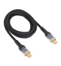 iggual Cable tipo C a tipo C 3A 1 metro trenzado LED