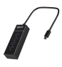 iggual Hub USB 3.0 tipo C x 4 puertos HUB-C-4p
