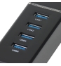 iggual Hub USB-A 3.0 x 4 puertos HUB-A-4p