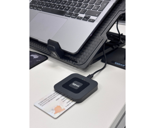 iggual Lector DNI SIP tarjetas ID USB-A / tipo C