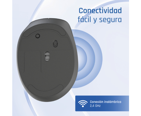 iggual Ratón inalámbrico ERGO-SILENT-6D 1600DPI