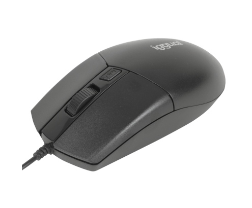 iggual Ratón óptico COM-BUSINESS2-2400DPI negro