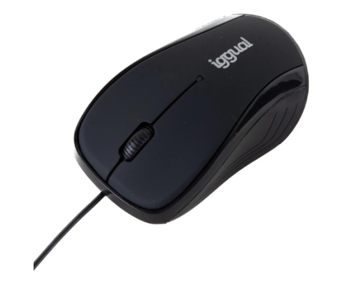 iggual Ratón óptico XS-KIDS-1600DPI negro