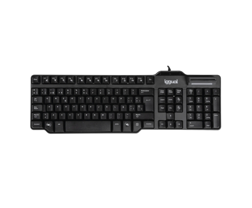 iggual Teclado inteligente CK-ID-DNI SMART negro