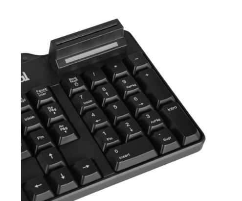 iggual Teclado inteligente CK-ID-DNI SMART negro