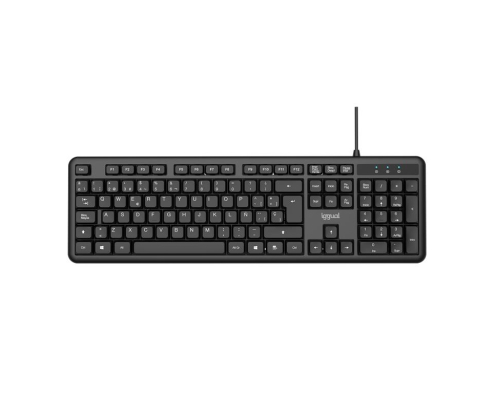 iggual Teclado USB estándar CK-OFFICE-105T negro