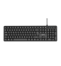 iggual Teclado USB estándar CK-SILENT-105T negro