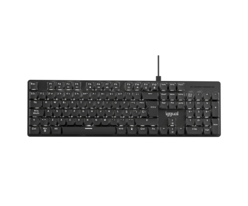iggual Teclado USB mecánico CK-MECHA-105T negro