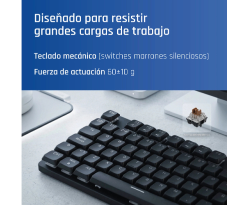 iggual Teclado USB mecánico CK-MECHA-105T negro