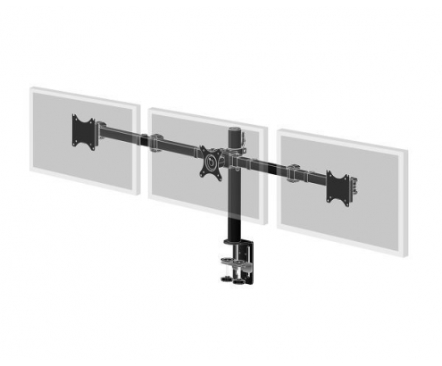 IIYAMA Desk Mount 27P Abrazadera Negro