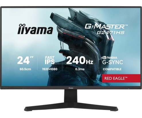 iiyama G-MASTER G2471HS-B1 pantalla para PC 60,5 cm (23.8