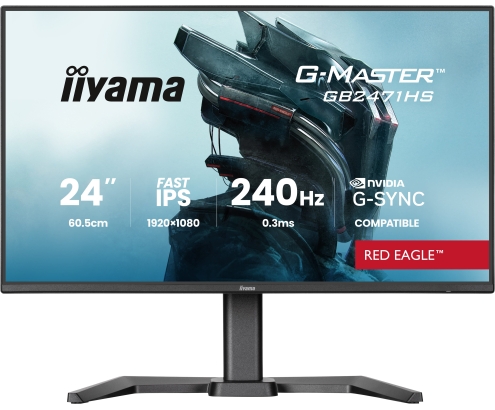 iiyama G-MASTER GB2471HS-B1 pantalla para PC 60,5 cm (23.8