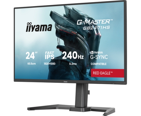 iiyama G-MASTER GB2471HS-B1 pantalla para PC 60,5 cm (23.8