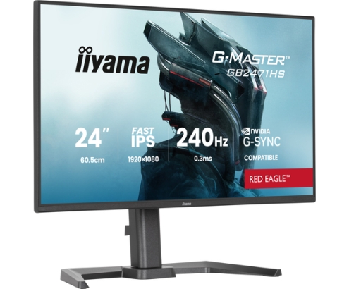 iiyama G-MASTER GB2471HS-B1 pantalla para PC 60,5 cm (23.8