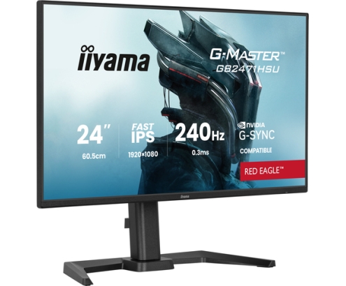 iiyama G-MASTER GB2471HSU-B1 pantalla para PC 60,5 cm (23.8