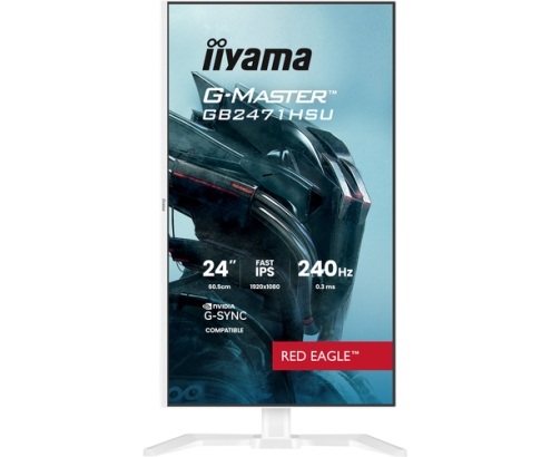 iiyama G-MASTER GB2471HSU-W1 pantalla para PC 60,5 cm (23.8