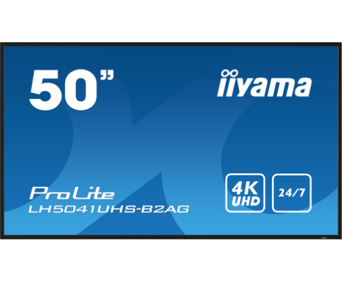 iiyama LH5041UHS-B2AG pantalla de señalización Pantalla plana para señalización digital 127 cm (50