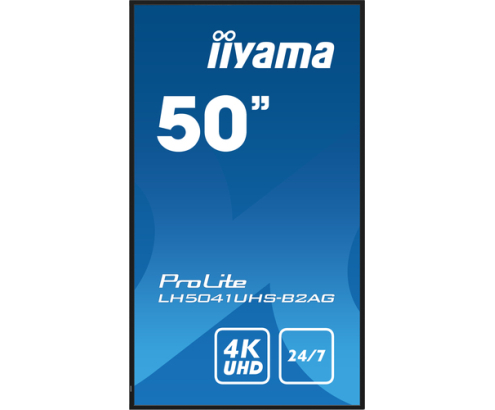 iiyama LH5041UHS-B2AG pantalla de señalización Pantalla plana para señalización digital 127 cm (50