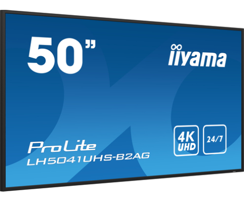 iiyama LH5041UHS-B2AG pantalla de señalización Pantalla plana para señalización digital 127 cm (50