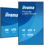 iiyama LH8675UHS-B2AG pantalla de señalización Pantalla plana para señalización digital 2,17 m (85.6