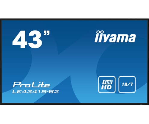 iiyama PROLITE LE4341S-B2 Pantalla plana para señalización digital 108 cm (42.5