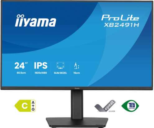 iiyama ProLite XB2491H-B1 pantalla para PC 60,5 cm (23.8