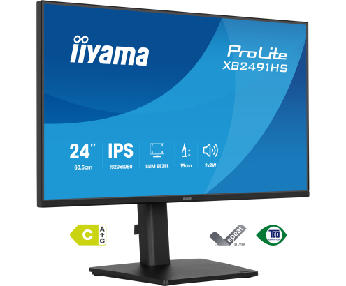 iiyama ProLite XB2491HS-B1 pantalla para PC 60,5 cm (23.8