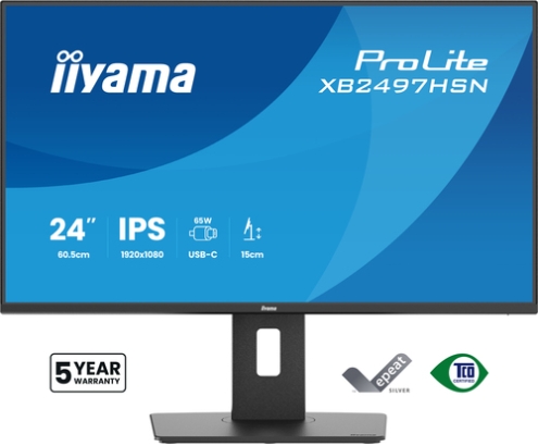 iiyama ProLite XB2497HSN-B1 pantalla para PC 60,5 cm (23.8