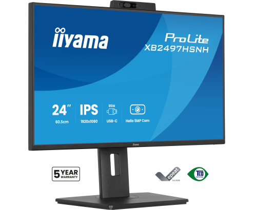 iiyama ProLite XB2497HSNH-B1 24IN IPS LCD 4MS 1920X1080 350CD/M2 HDMI/DP/USB 2 pantalla para PC 60,5 cm (23.8