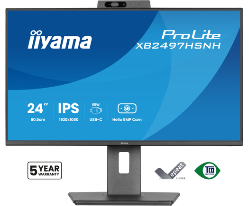 iiyama ProLite XB2497HSNH-B1 24IN IPS LCD 4MS 1920X1080 350CD/M2 HDMI/DP/USB 2 pantalla para PC 60,5 cm (23.8
