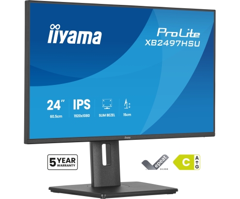 iiyama ProLite XB2497HSU-B1 pantalla para PC 60,5 cm (23.8