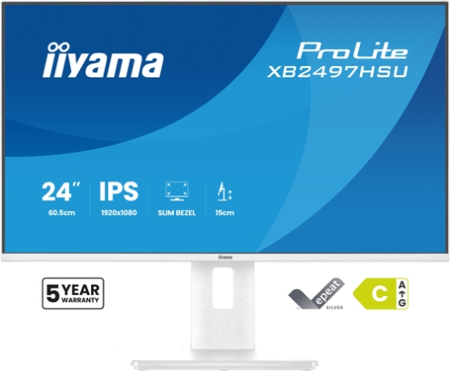 iiyama ProLite XB2497HSU-W1 pantalla para PC 60,5 cm (23.8