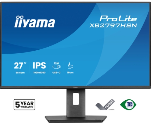 iiyama ProLite XB2797HSN-B1 pantalla para PC 68,6 cm (27