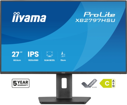 iiyama ProLite XB2797HSU-B1 pantalla para PC 68,6 cm (27