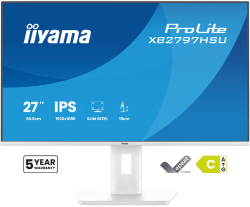 iiyama ProLite XB2797HSU-W1 pantalla para PC 68,6 cm (27