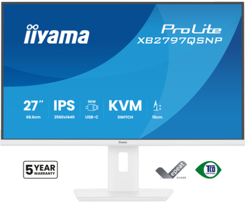 iiyama ProLite XB2797QSNP-W1 pantalla para PC 68,6 cm (27