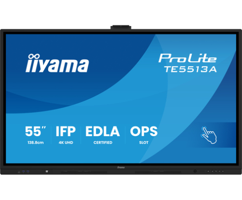 iiyama TE5513A-B2AG pantalla de señalización Panel plano interactivo 138,7 cm (54.6