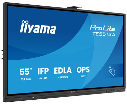 iiyama TE5513A-B2AG pantalla de señalización Panel plano interactivo 138,7 cm (54.6