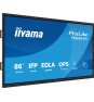 iiyama TE8615A-B2AG pantalla de señalización Diseño de quiosco 2,17 m (85.6
