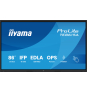 iiyama TE8615A-B2AG pantalla de señalización Diseño de quiosco 2,17 m (85.6