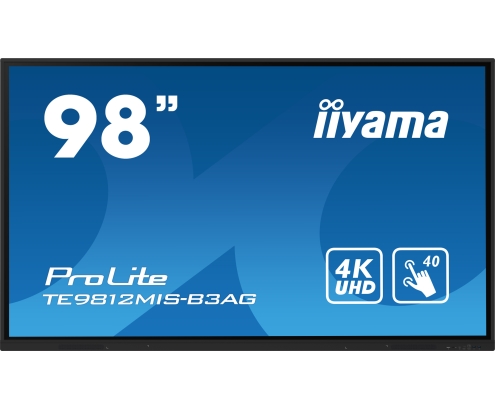 iiyama TE9812MIS-B3AG pantalla de señalización Diseño de quiosco 2,49 m (98