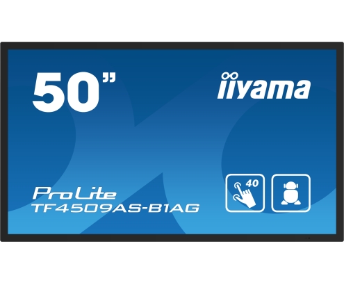 iiyama TF5039AS-B1AG pantalla de señalización Pantalla plana para señalización digital 125,7 cm (49.5